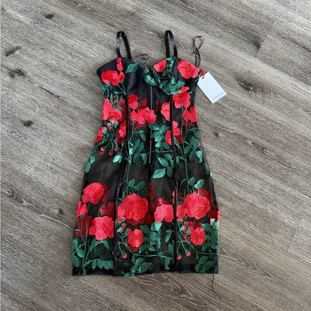 Jagger & Stone Sheer Floral Dress - Picture 2 of 7